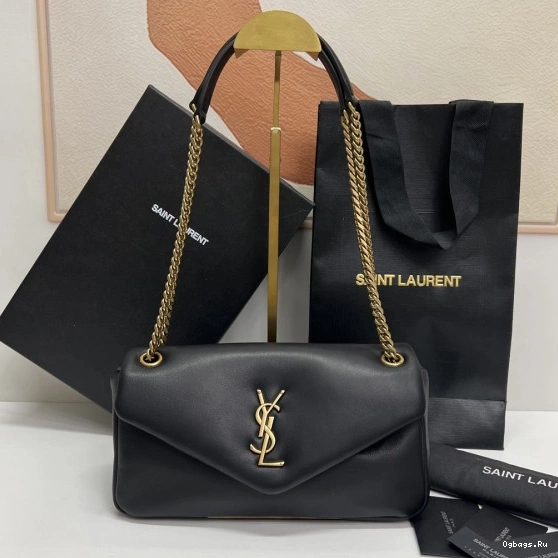 YSL PLUNGED IN LAMBSKIN CALYPSO 0812